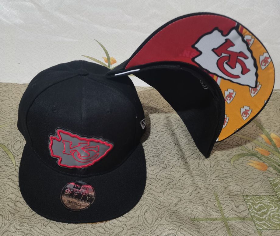 2021 NFL Kansas City Chiefs Hat GSMY 08111->->Sports Caps